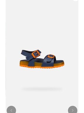 Geox Ghita boy sandal Navy and Orange size 29 EU